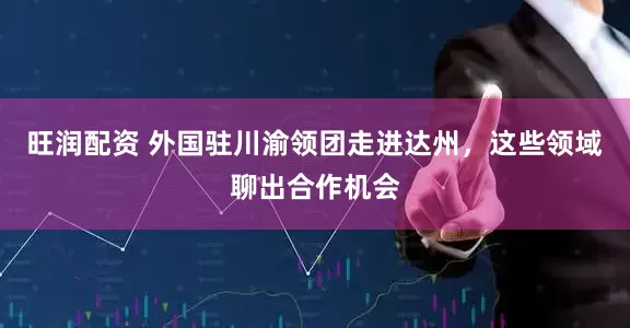 旺润配资 外国驻川渝领团走进达州，这些领域聊出合作机会
